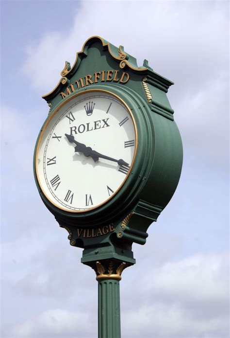 golf club clocks.